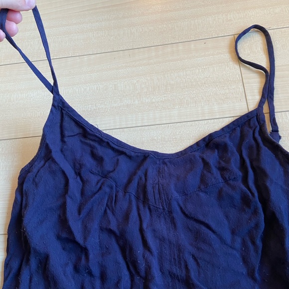 🐬 Purple Anthropologie romper jumpsuit - Picture 3 of 5
